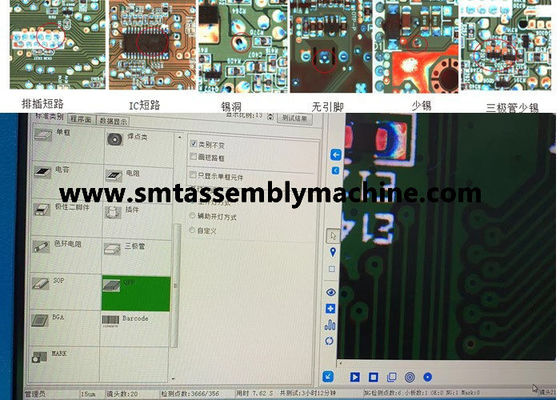 SMT Offline AOI Inspection Machine SZ-X3 Checks USB Fan Board Short Circuit